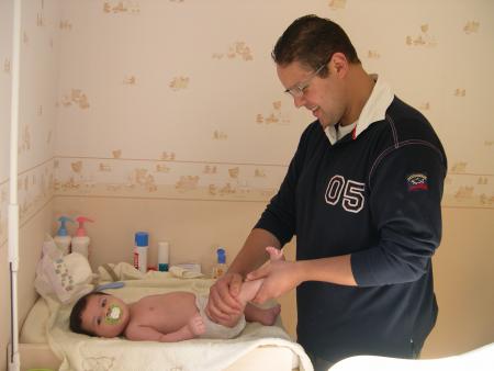 LES MAINS DOUCES DE PAPA